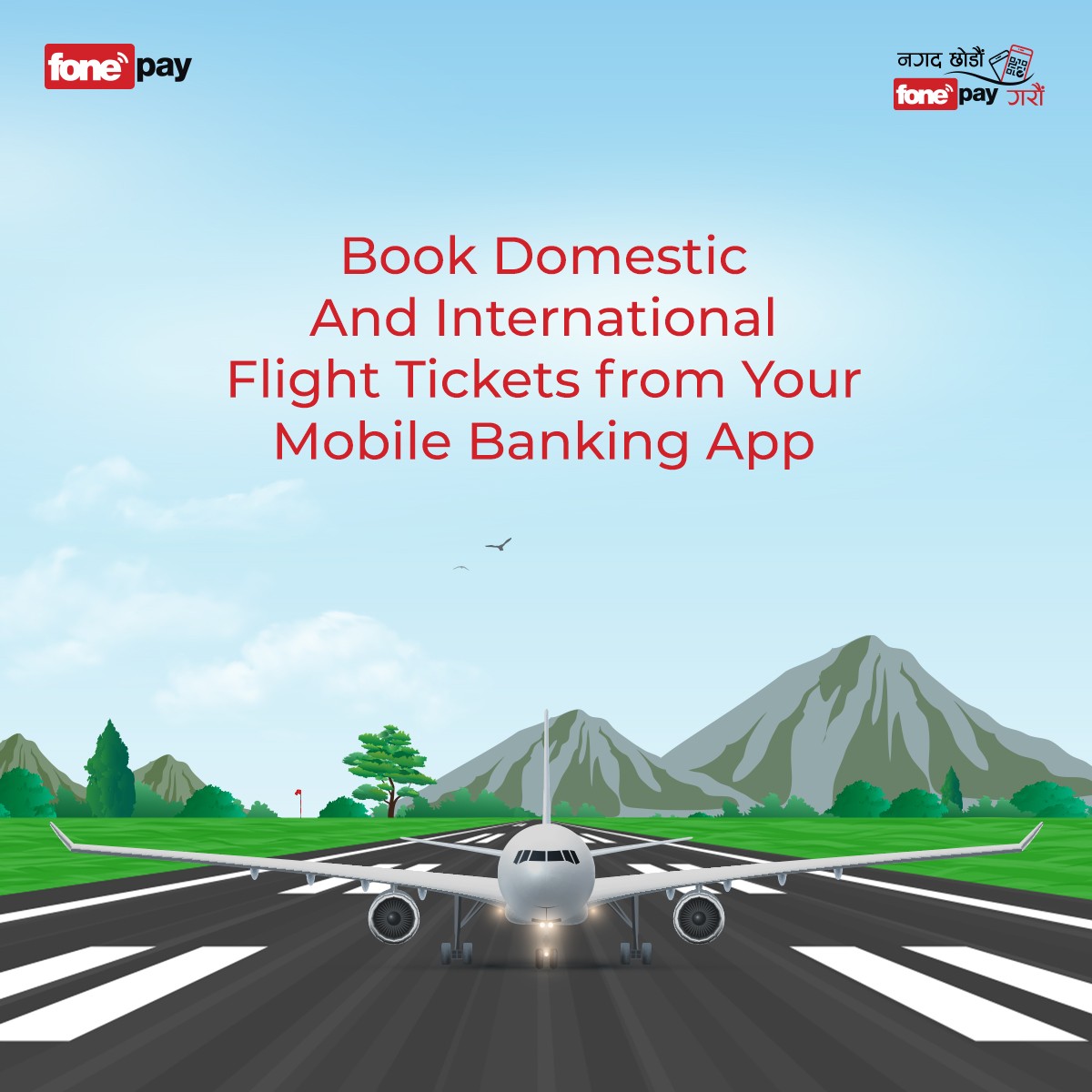 Book Your Flight tickets with Fonepay!!