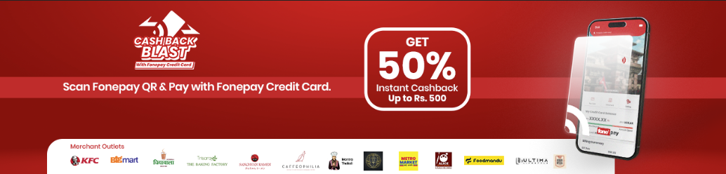 Celebrate the Festive Season with Fonepay Credit Card Cashback Rewards 🎄✨ - Banner Image