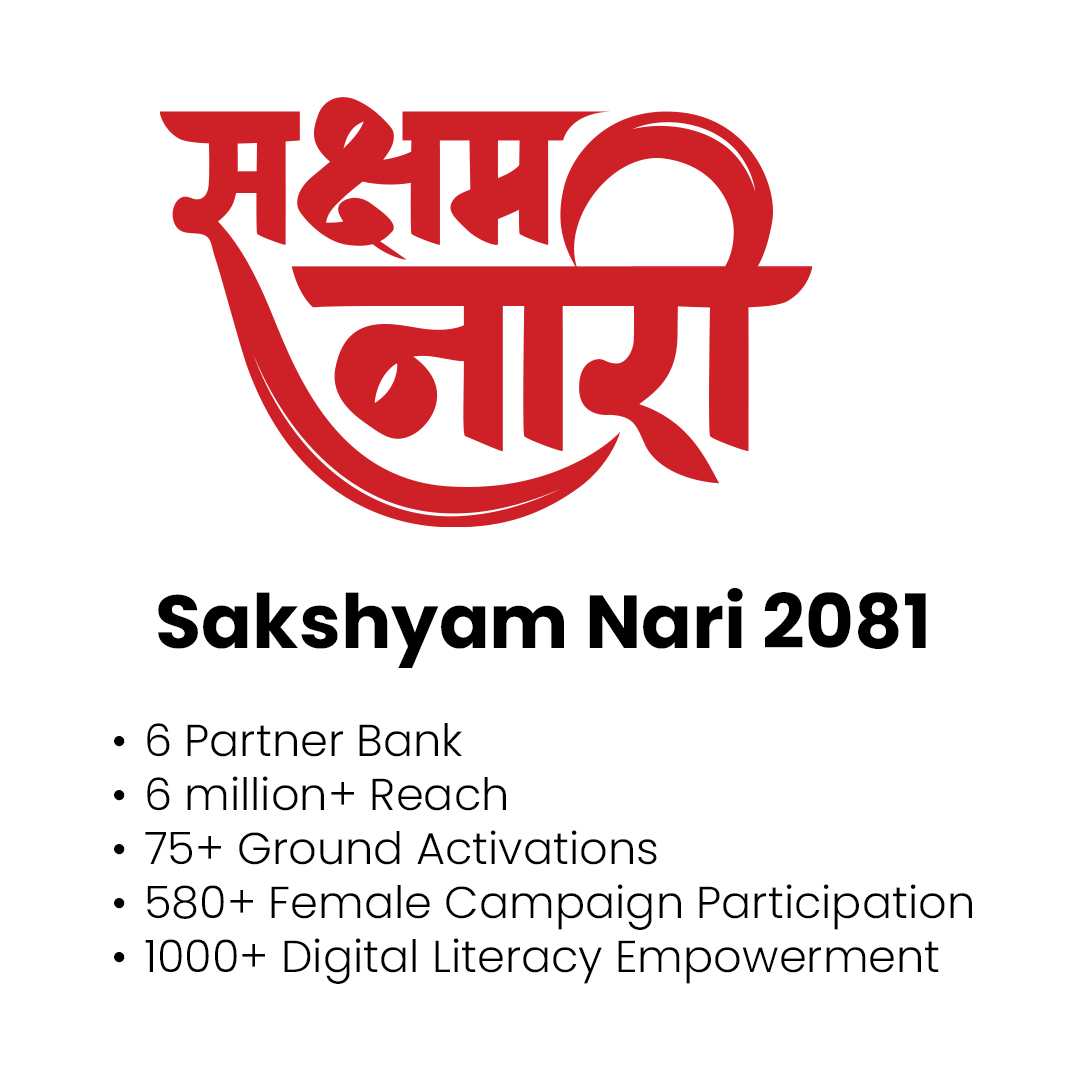 Sakshyam Naari 2081 Campaign Highlights